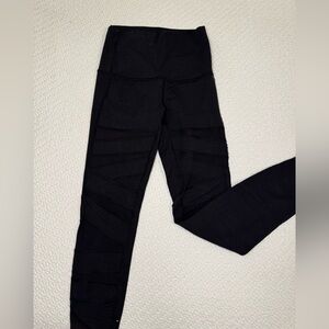 Lululemon Leggings with Mesh Detailing